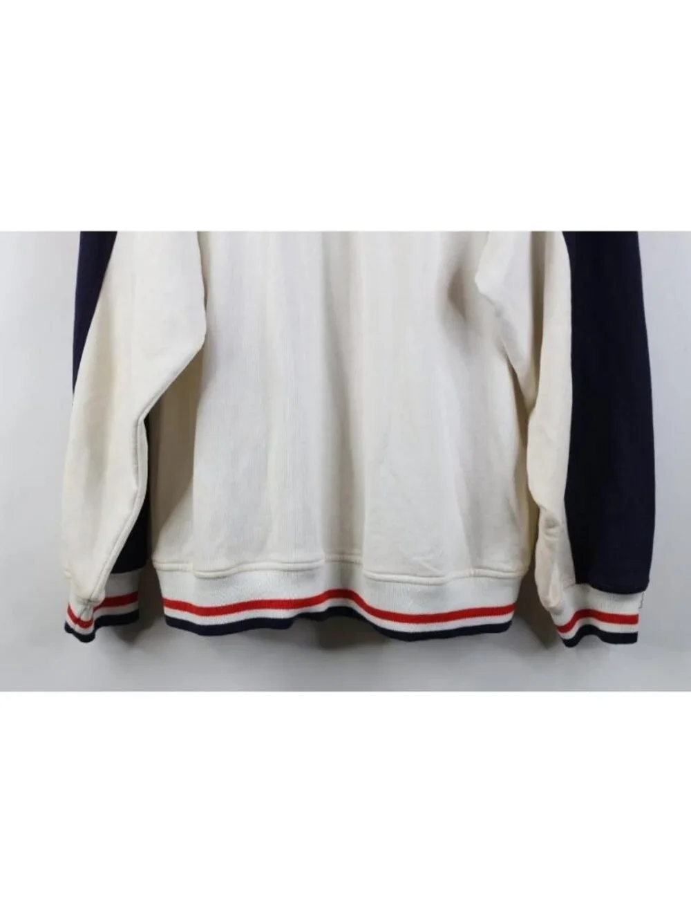 Vintage 90s Streetwear Mens Large Color Block Full Button Warm Up Track Jacket